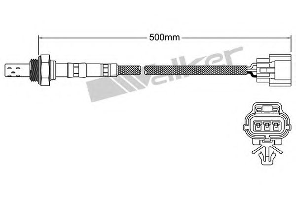 Imagine Sonda Lambda WALKER PRODUCTS 250-23095