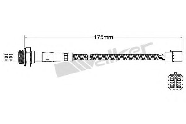 Imagine Sonda Lambda WALKER PRODUCTS 250-23103