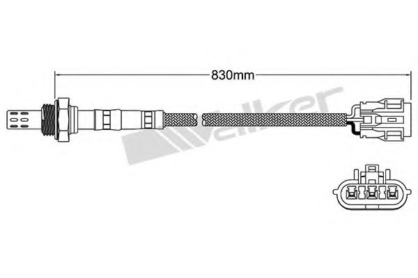 Imagine Sonda Lambda WALKER PRODUCTS 250-23132