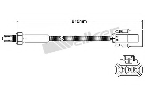 Imagine Sonda Lambda WALKER PRODUCTS 250-23143