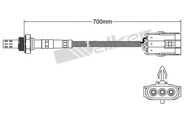 Imagine Sonda Lambda WALKER PRODUCTS 250-23147