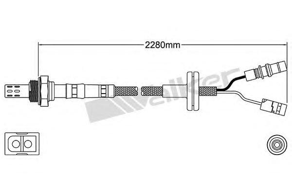 Imagine Sonda Lambda WALKER PRODUCTS 250-23150