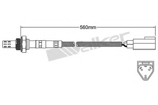 Imagine Sonda Lambda WALKER PRODUCTS 250-23151