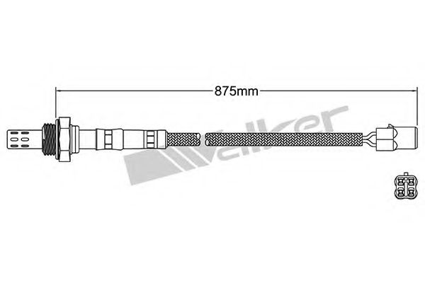 Imagine Sonda Lambda WALKER PRODUCTS 250-23155