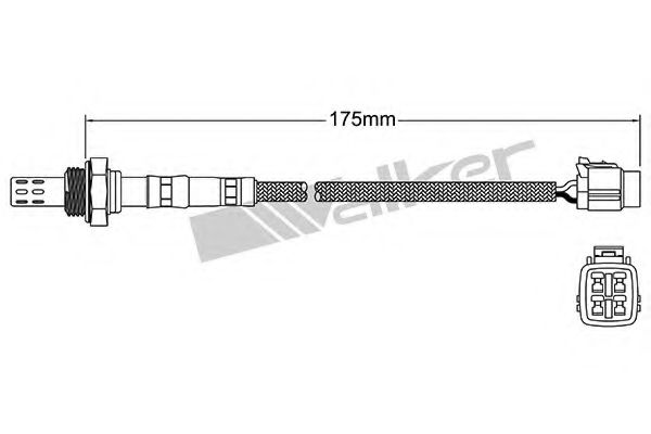 Imagine Sonda Lambda WALKER PRODUCTS 250-23158