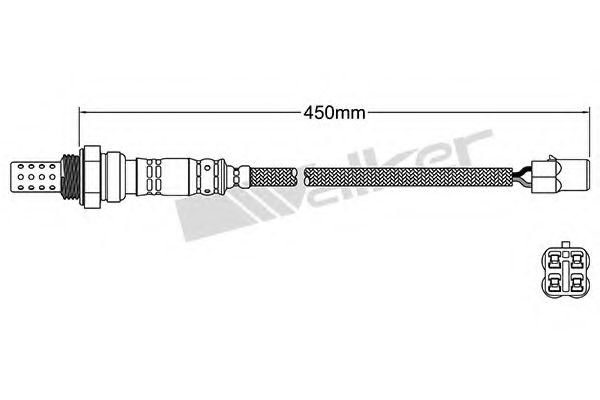 Imagine Sonda Lambda WALKER PRODUCTS 250-23162