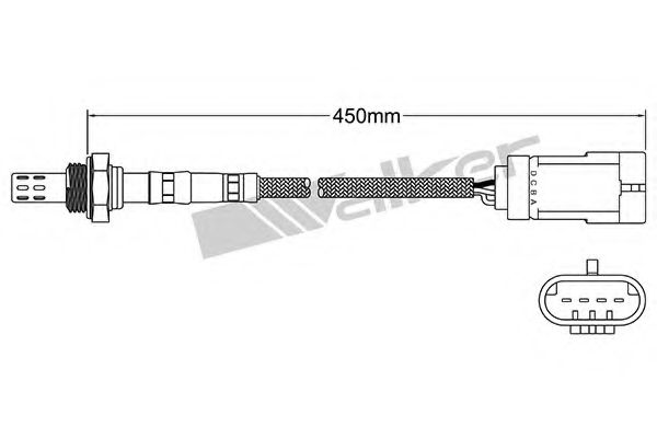 Imagine Sonda Lambda WALKER PRODUCTS 250-23164