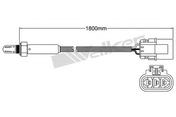 Imagine Sonda Lambda WALKER PRODUCTS 250-23503