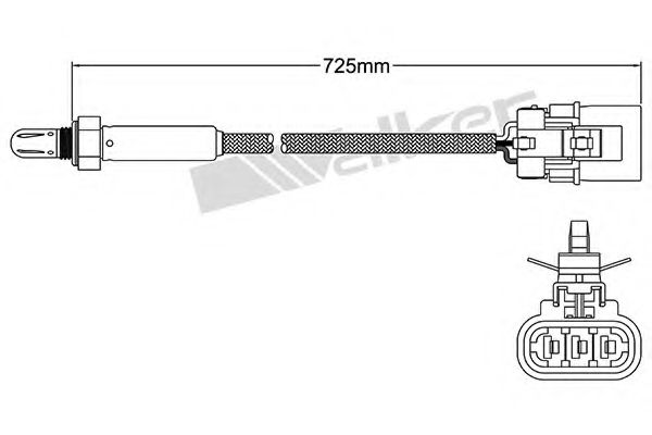 Imagine Sonda Lambda WALKER PRODUCTS 250-23509