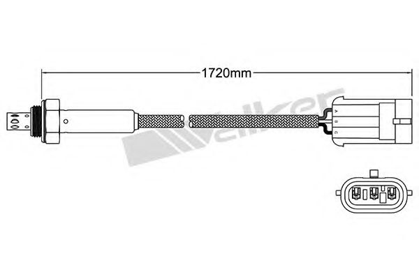 Imagine Sonda Lambda WALKER PRODUCTS 250-23815