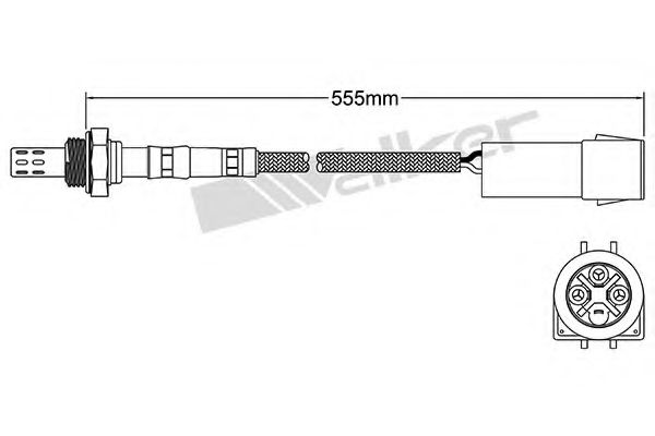 Imagine Sonda Lambda WALKER PRODUCTS 250-23819