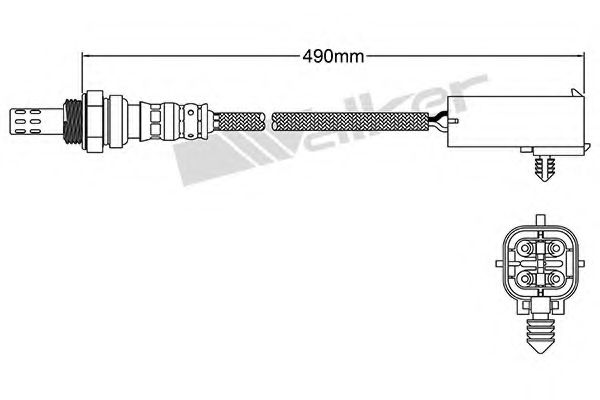 Imagine Sonda Lambda WALKER PRODUCTS 250-24002