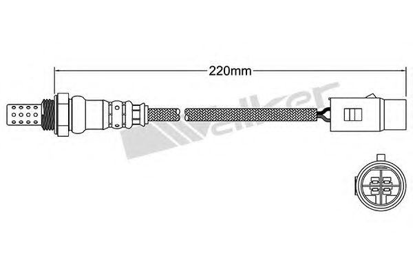 Imagine Sonda Lambda WALKER PRODUCTS 250-24009