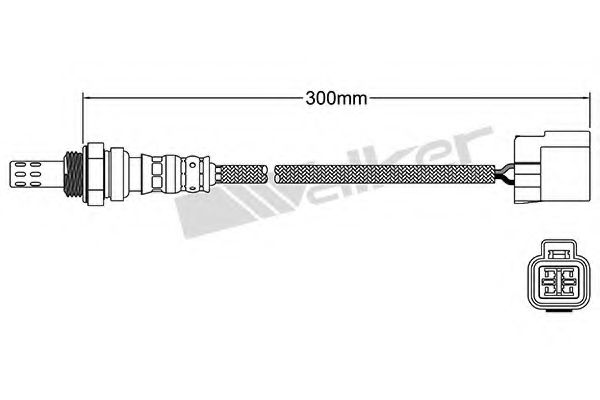 Imagine Sonda Lambda WALKER PRODUCTS 250-24020