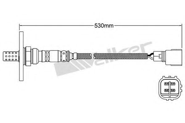 Imagine Sonda Lambda WALKER PRODUCTS 250-24052