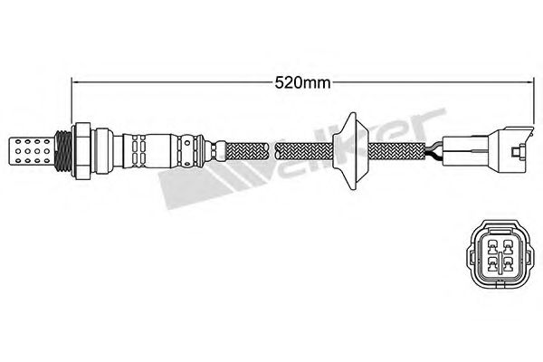 Imagine Sonda Lambda WALKER PRODUCTS 250-24060