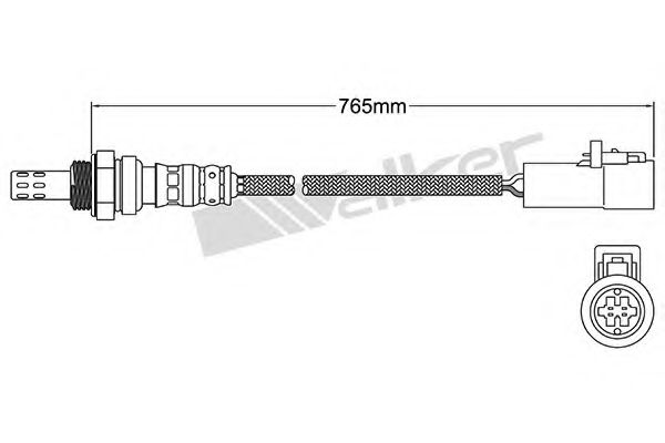 Imagine Sonda Lambda WALKER PRODUCTS 250-24070