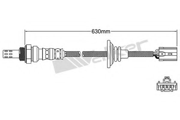 Imagine Sonda Lambda WALKER PRODUCTS 250-24083