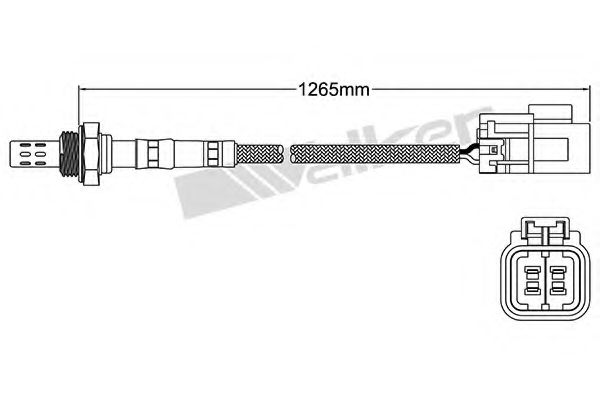 Imagine Sonda Lambda WALKER PRODUCTS 250-24101