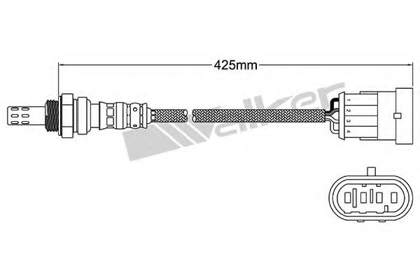 Imagine Sonda Lambda WALKER PRODUCTS 250-241013