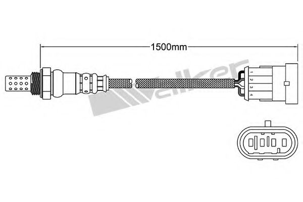 Imagine Sonda Lambda WALKER PRODUCTS 250-241015