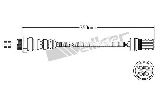 Imagine Sonda Lambda WALKER PRODUCTS 250-241039