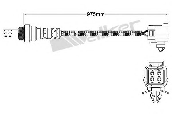 Imagine Sonda Lambda WALKER PRODUCTS 250-241048