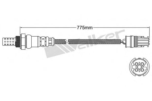 Imagine Sonda Lambda WALKER PRODUCTS 250-241053