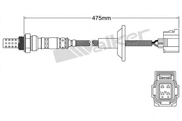 Imagine Sonda Lambda WALKER PRODUCTS 250-241056