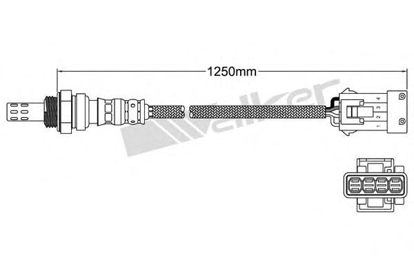 Imagine Sonda Lambda WALKER PRODUCTS 250-241058