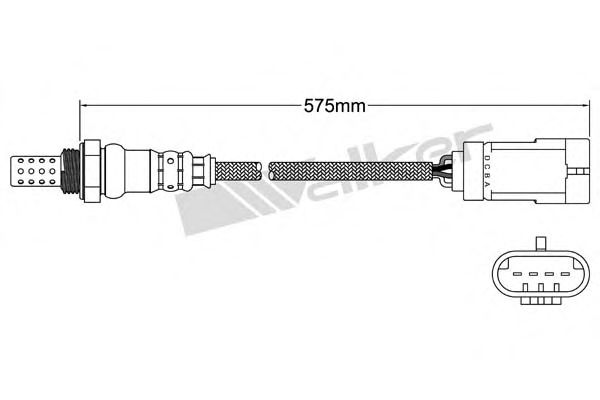 Imagine Sonda Lambda WALKER PRODUCTS 250-241083