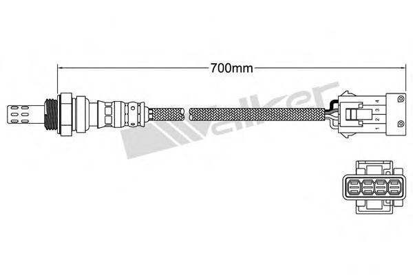 Imagine Sonda Lambda WALKER PRODUCTS 250-241090