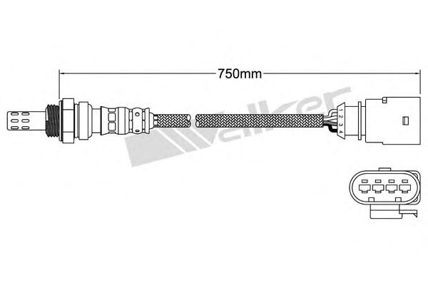 Imagine Sonda Lambda WALKER PRODUCTS 250-241091