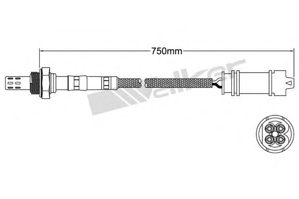 Imagine Sonda Lambda WALKER PRODUCTS 250-241092