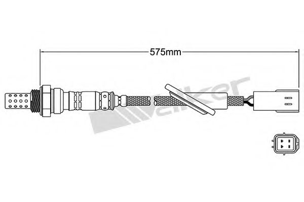 Imagine Sonda Lambda WALKER PRODUCTS 250-24111