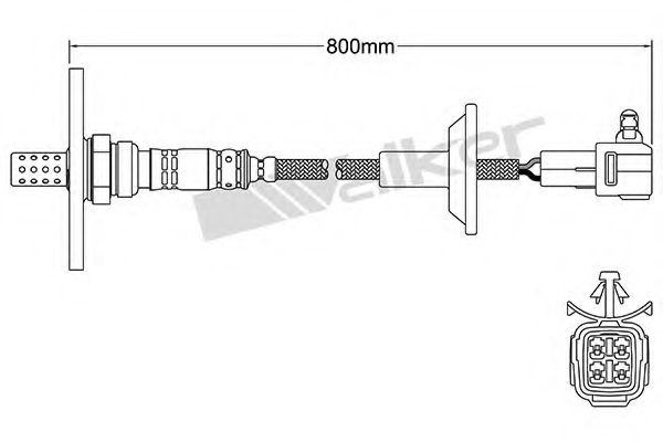 Imagine Sonda Lambda WALKER PRODUCTS 250-24152