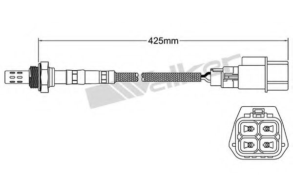 Imagine Sonda Lambda WALKER PRODUCTS 250-24186