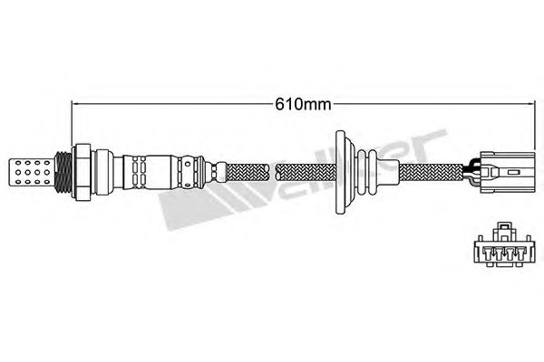 Imagine Sonda Lambda WALKER PRODUCTS 250-24232