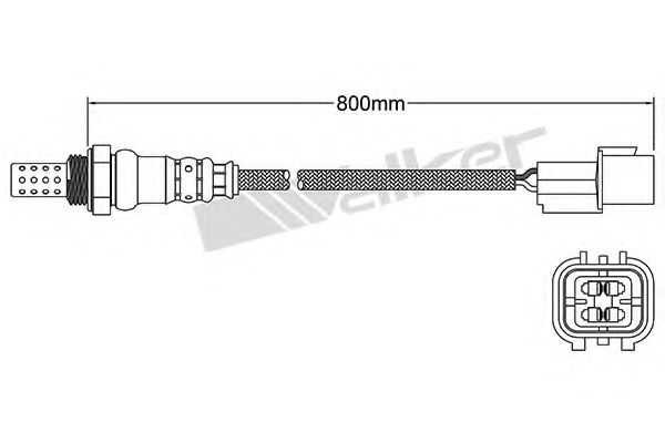 Imagine Sonda Lambda WALKER PRODUCTS 250-24236