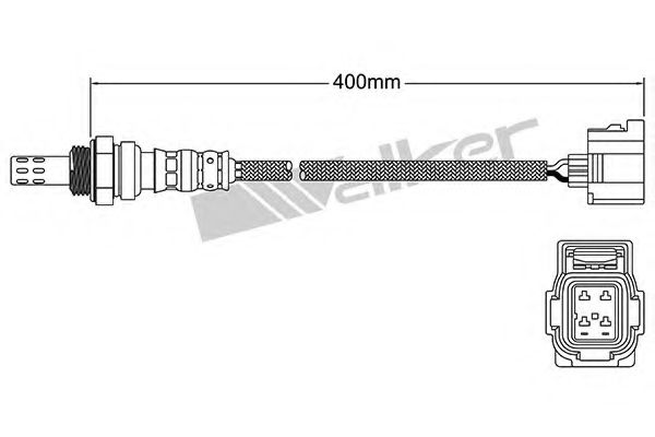 Imagine Sonda Lambda WALKER PRODUCTS 250-24253