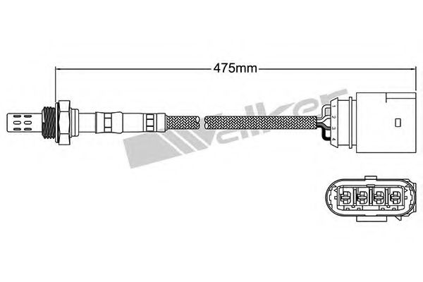 Imagine Sonda Lambda WALKER PRODUCTS 250-24264