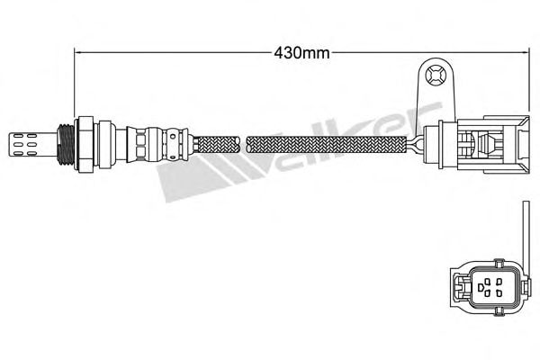 Imagine Sonda Lambda WALKER PRODUCTS 250-24265