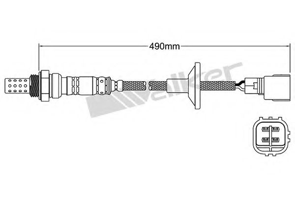 Imagine Sonda Lambda WALKER PRODUCTS 250-24298