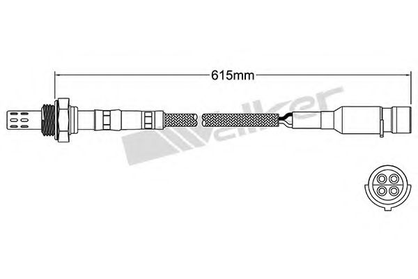 Imagine Sonda Lambda WALKER PRODUCTS 250-24310