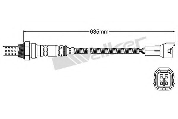 Imagine Sonda Lambda WALKER PRODUCTS 250-24335