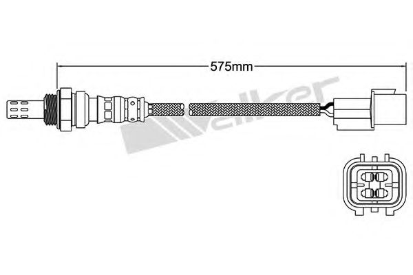 Imagine Sonda Lambda WALKER PRODUCTS 250-24368