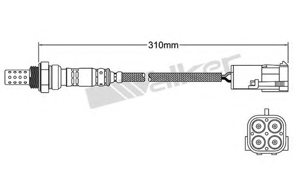 Imagine Sonda Lambda WALKER PRODUCTS 250-24389