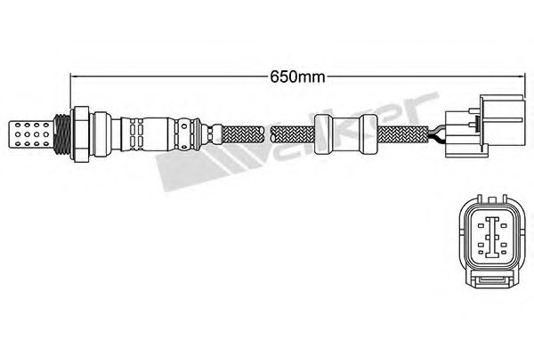 Imagine Sonda Lambda WALKER PRODUCTS 250-24391