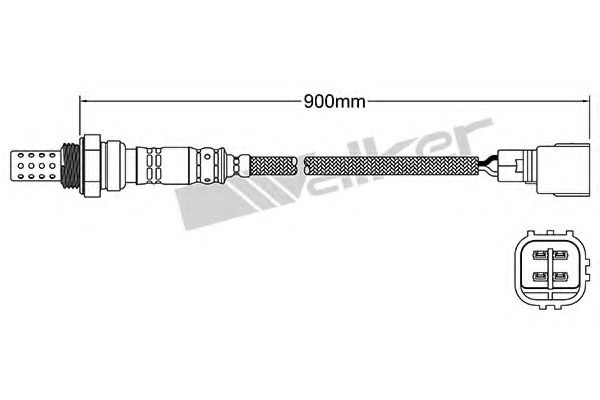 Imagine Sonda Lambda WALKER PRODUCTS 250-24404