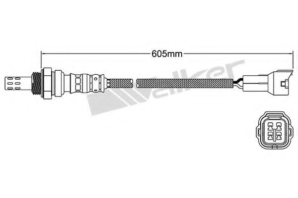 Imagine Sonda Lambda WALKER PRODUCTS 250-24407